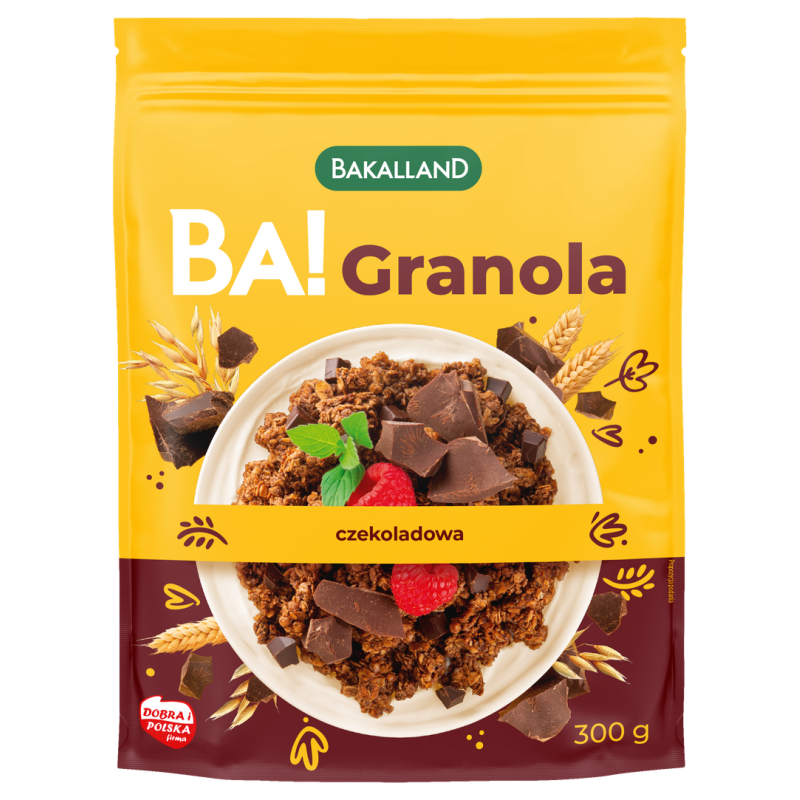 BA! Granola czekoladowa 300g Bakalland